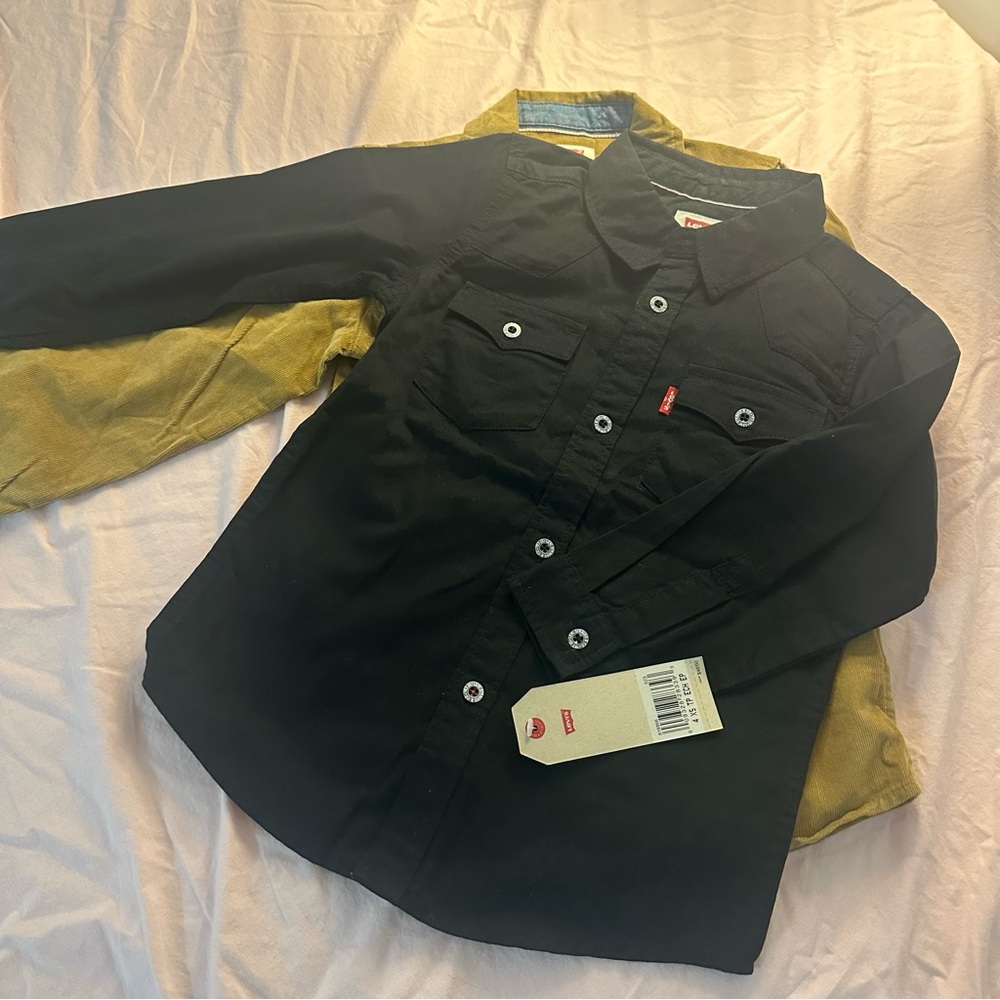 Levi’s toddler 2 Western Shirts Size 4 bundle